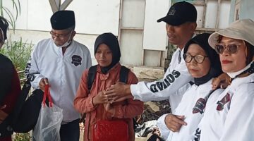 Solidaritas DPD SS Bandung Barat Bantu Korban Longsor Pasir Langu
