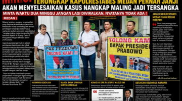 Miris! Usai Sidang Prapid di Pengadilan Negeri Medan, Terungkap Kapolrestabes Medan Pernah Janji Akan Menyelesaikan Kasus Nangkap Maling Jadi Tersangka Minta Waktu Dua Minggu Jangan Lagi Diviralkan, Nyatanya Bohong !