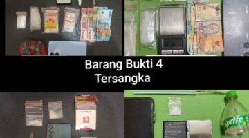 Satresnarkoba Polres Batu Bara Ungkap Empat Kasus Peredaran Narkotika, Empat Tersangka Diamankan
