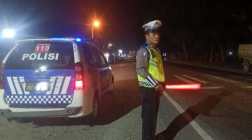 Antisipasi Gangguan, Satlantas Kawal Titik Rawan Macet, Laka, dan Balap Liar