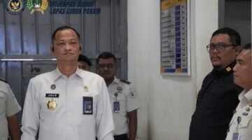 Disiplin, Adab, dan Integritas, Tiga Pesan Kuat Kakanwil Saat Kunjungi Lapas Lubuk Pakam