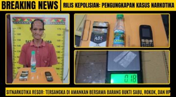 Berawal dari Informasi Warga, Polres Gayo Lues Amankan Pria Diduga Gunakan Sabu”
