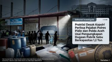 Praktisi Desak Evaluasi Total Sistem Deteksi Dini Polres Pidie yang Diduga Tumpul Biarkan Pabrik Sabu 15 Km dari Sigli Beroperasi